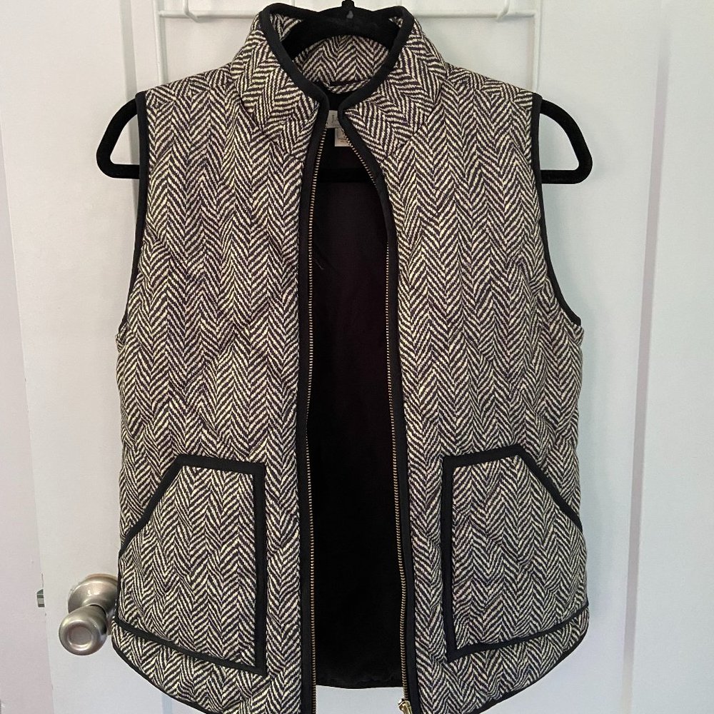 J.Crew Herringbone Vest